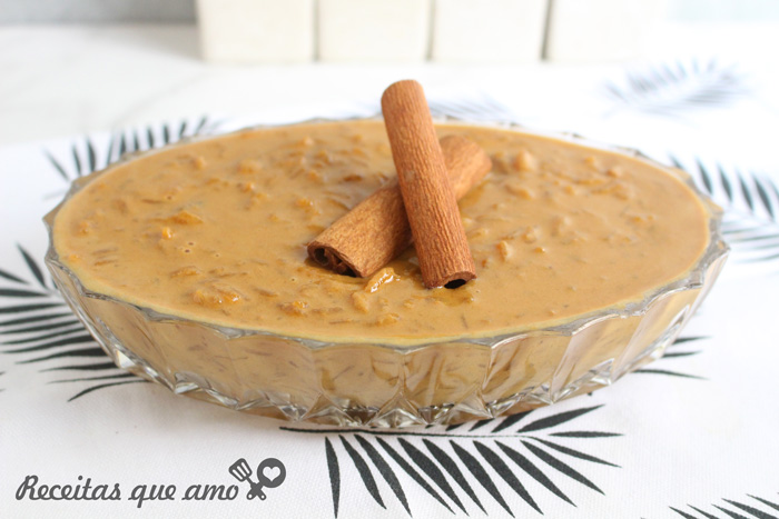 Arroz doce caramelado Arroz doce caramelado