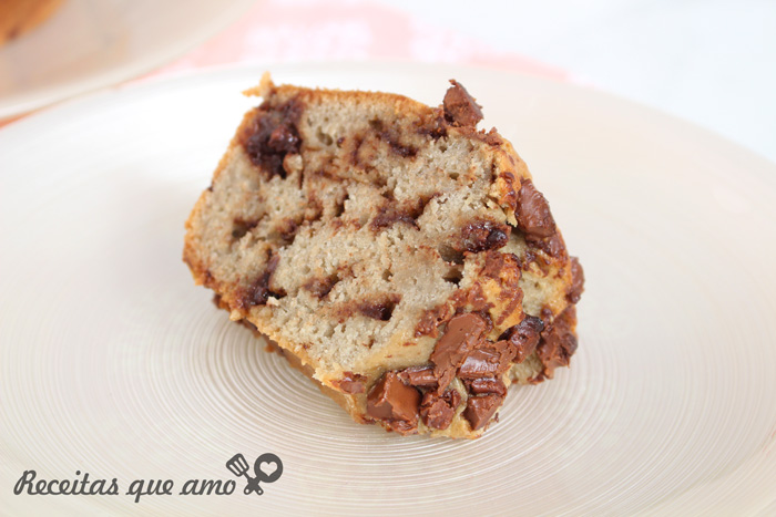 Bolo de banana formigueiro