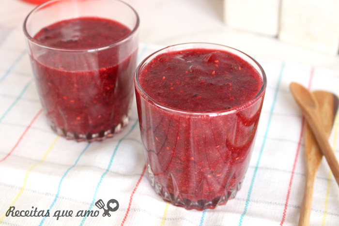 Geleia de frutas caseira