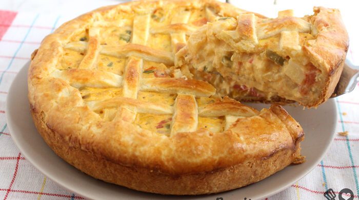 Empadão de palmito