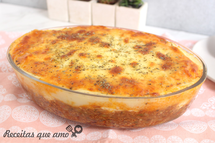 Escondidinho de carne super cremoso