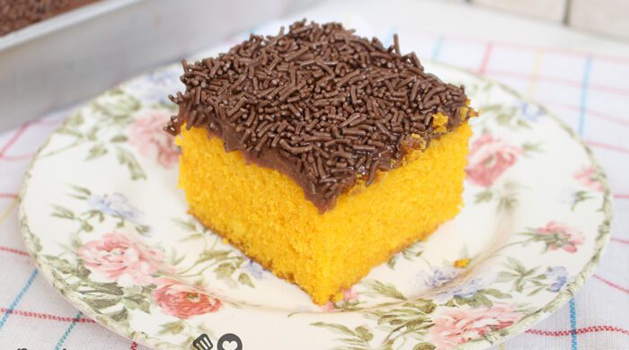 Bolo de cenoura infalível