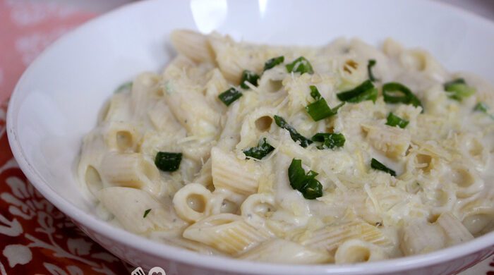 Macarrão 4 queijos