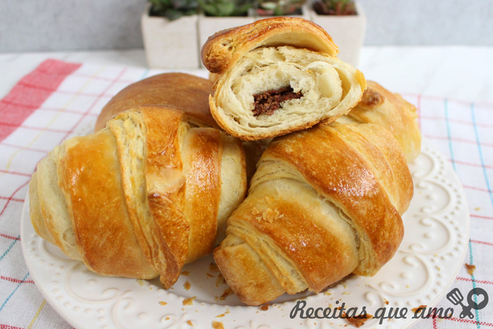 Pão folhado super fácil