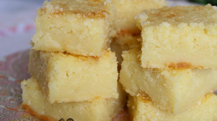Bolo cremoso de queijo