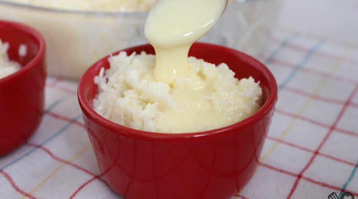 Cuscuz de tapioca doce super molhadinho