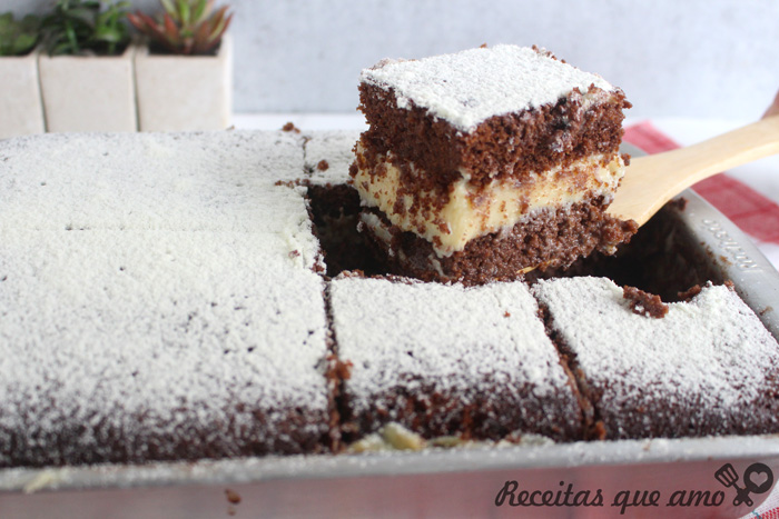 Bolo choconinho gelado