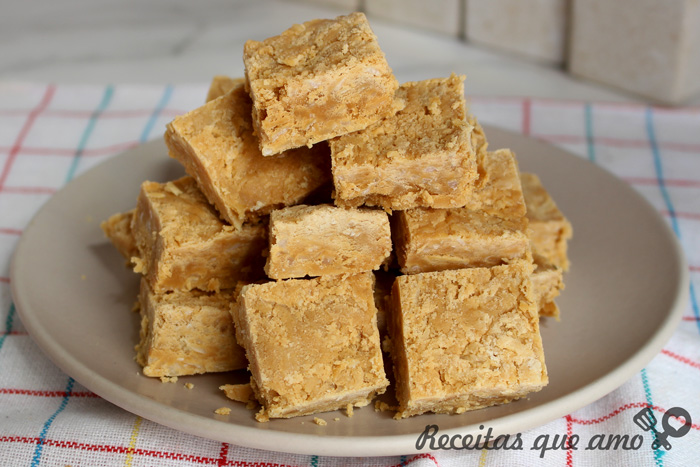 Cocada com 4 ingredientes