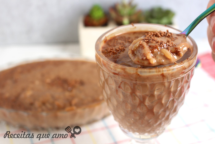 Arroz doce de chocolate