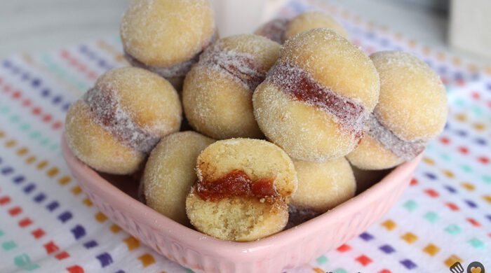 Biscoito casadinho com goiabada