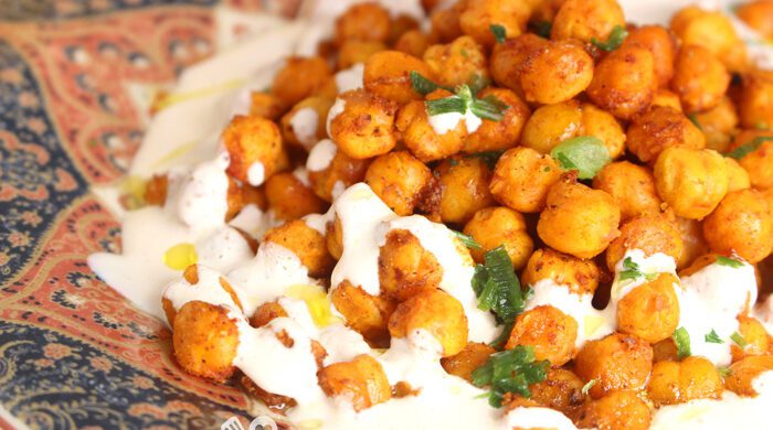 Grão de bico cremoso picante