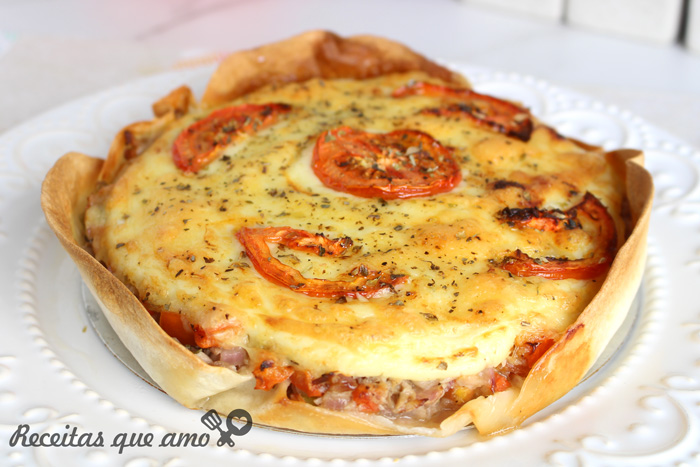 Torta rápida de atum