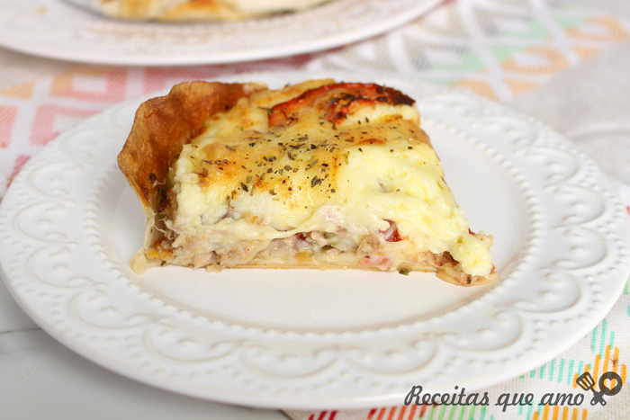 Torta rápida de atum