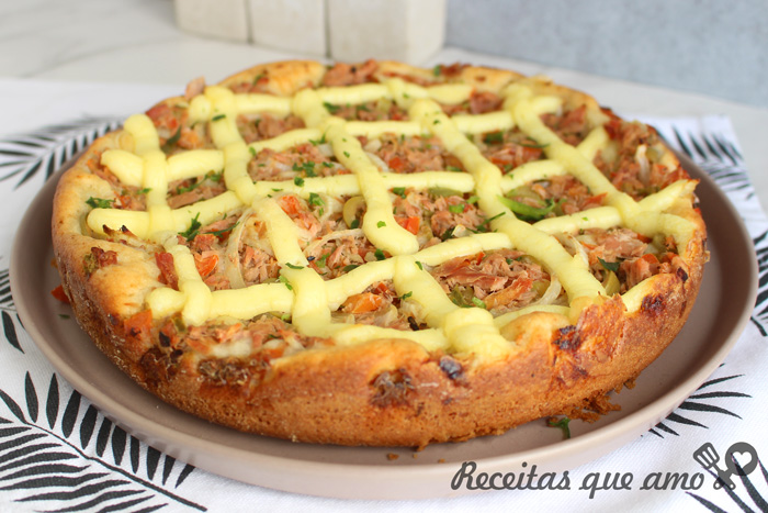 Torta de atum super fácil