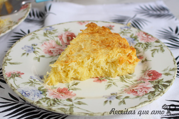 Bolo queijadinha super fácil