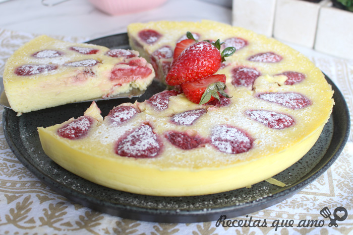Torta italiana de morango
