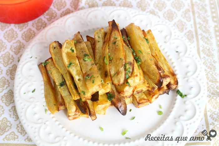 Batata doce na air fryer