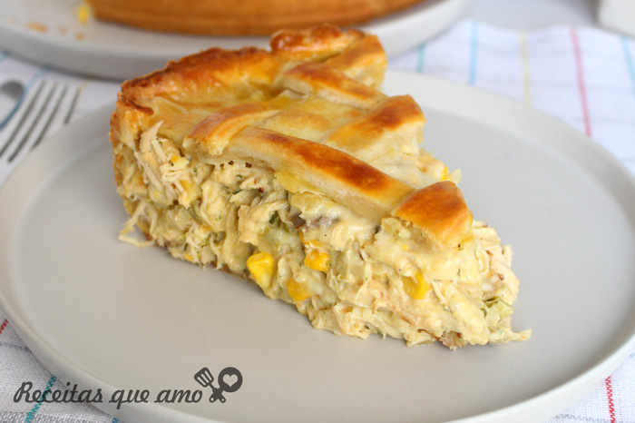 Empadão de frango Empadão de frango