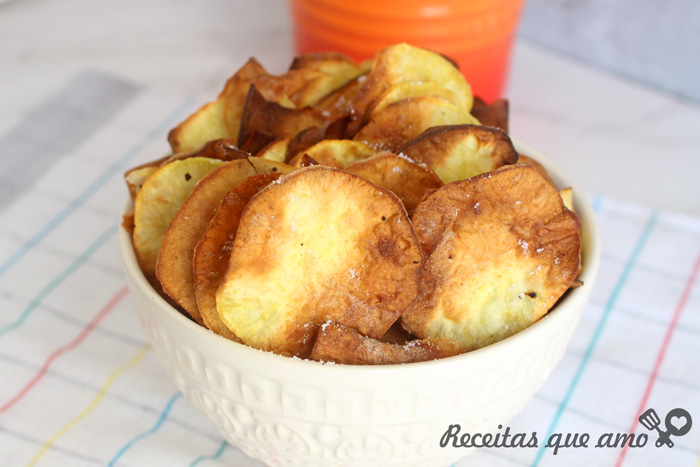 Chips de batata doce Chips de batata doce
