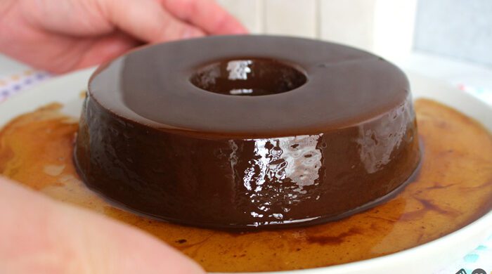 Pudim de chocolate