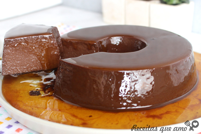 Pudim de chocolate Pudim de chocolate