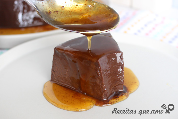 Pudim de chocolate Pudim de chocolate