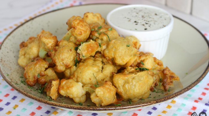 Couve-flor empanada