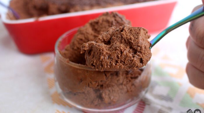 Mousse de chocolate sem ovos