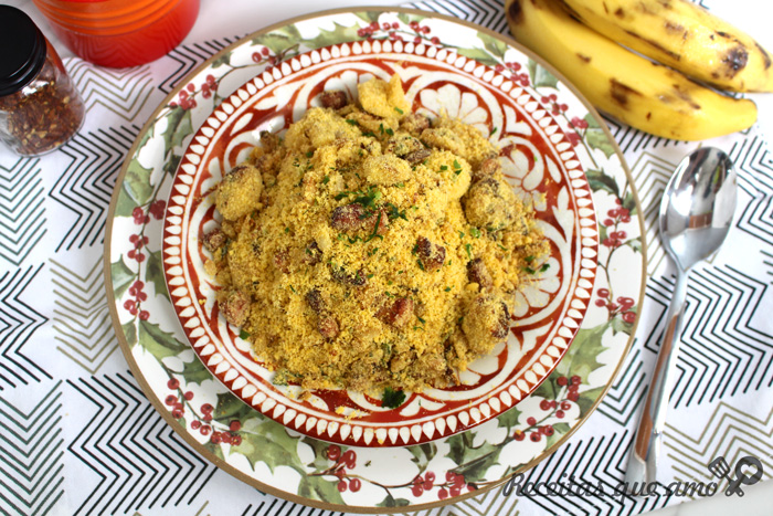 Farofa de banana