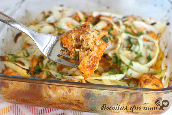 Peito de frango na manteiga Peito de frango na manteiga