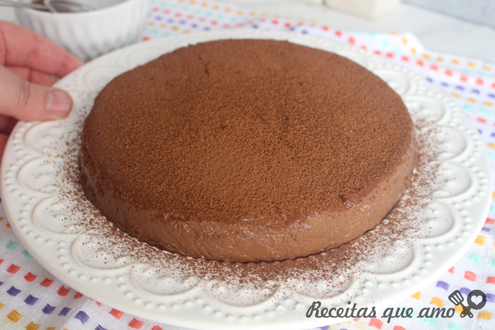 Mousse de corte de chocolate Mousse de corte de chocolate