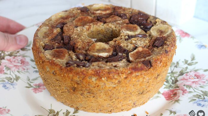 Bolo de banana sem trigo