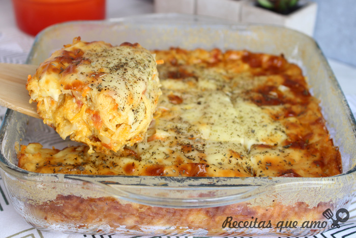 Legumes gratinados super fácil