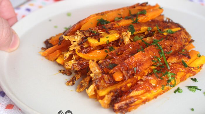 Cenoura com crostinha