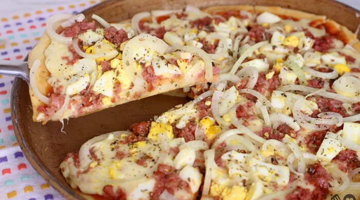 Pizza de liquidificador