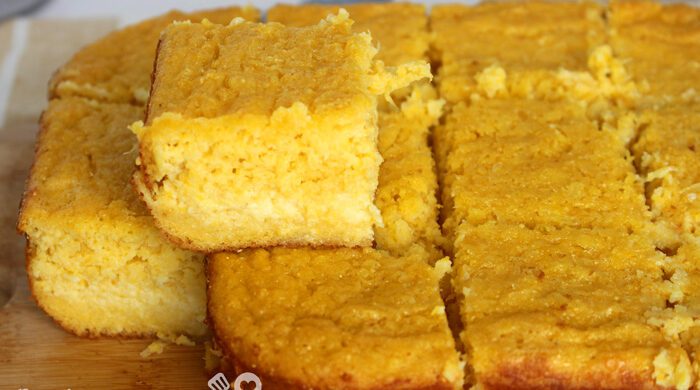Bolo pamonha super cremoso