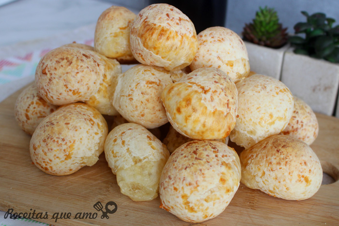 Pão de queijo 3 ingredientes