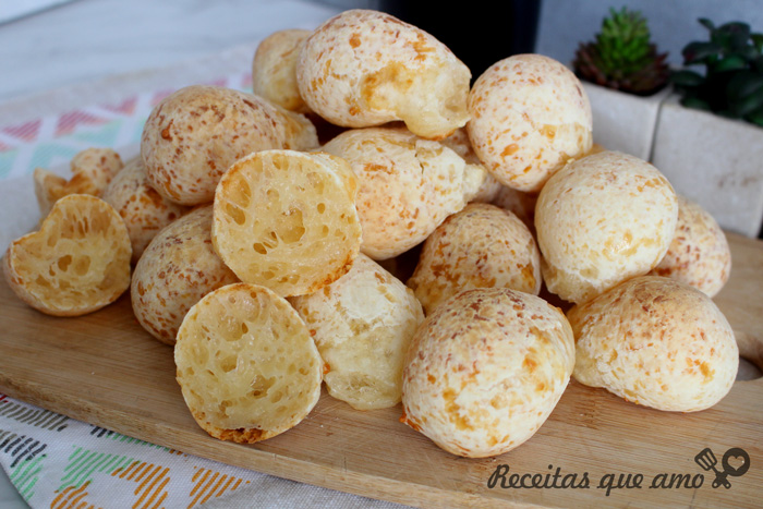 Pão de queijo 3 ingredientes