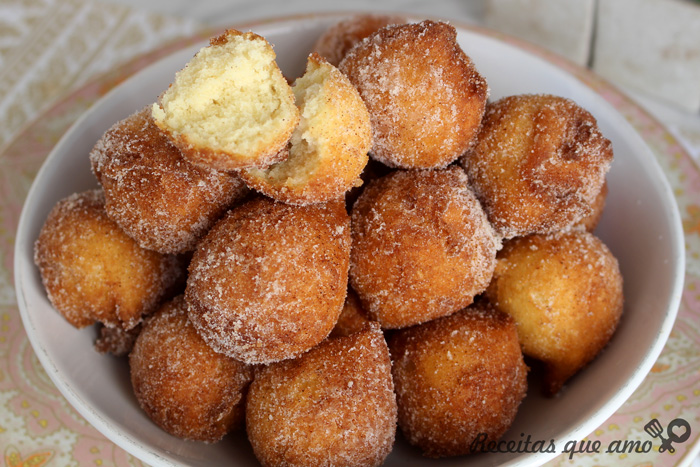 Bolinho de chuva fácil e rápido