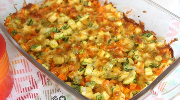 Abobrinha gratinada