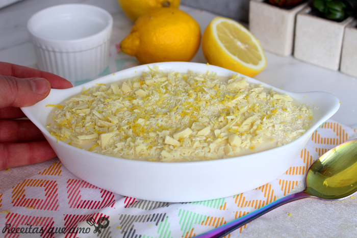 Mousse de limão siciliano