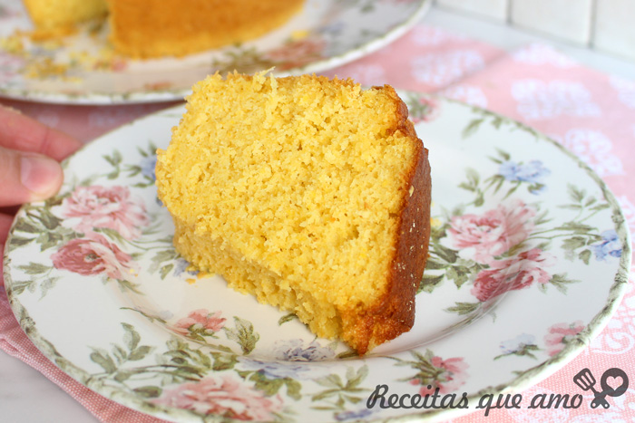 Bolo de milho na airfryer Bolo de milho na airfryer