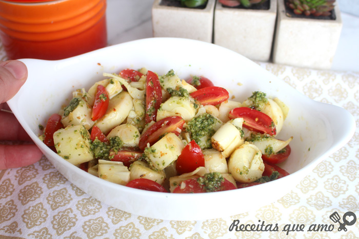 Palmito caprese