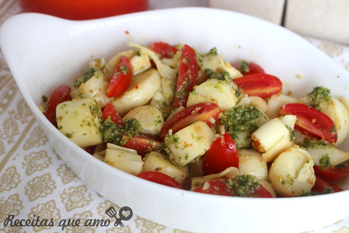 Palmito caprese