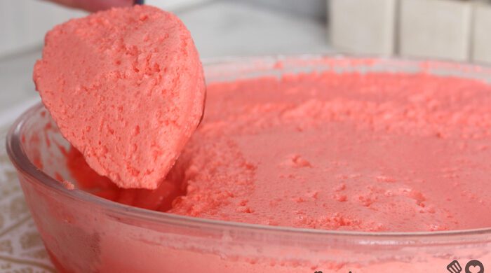 Gelatina cremosa com 3 ingredientes
