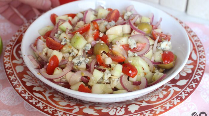Salada cremosa de verão