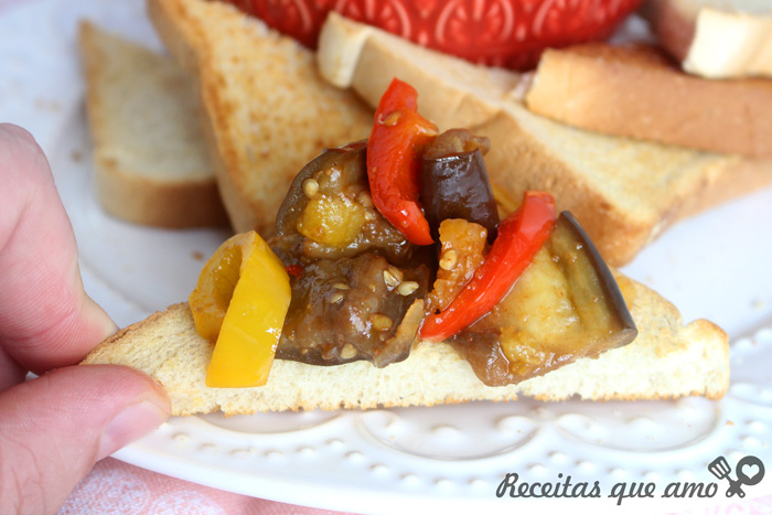Antepasto de berinjela