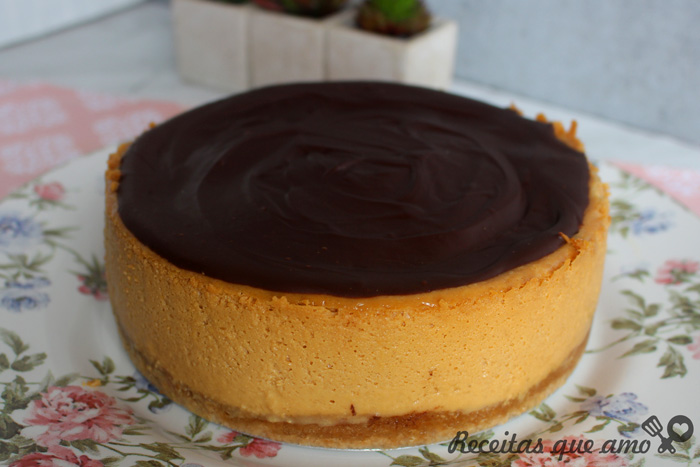 Cheesecake de doce de leite