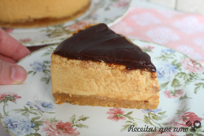 Cheesecake de doce de leite