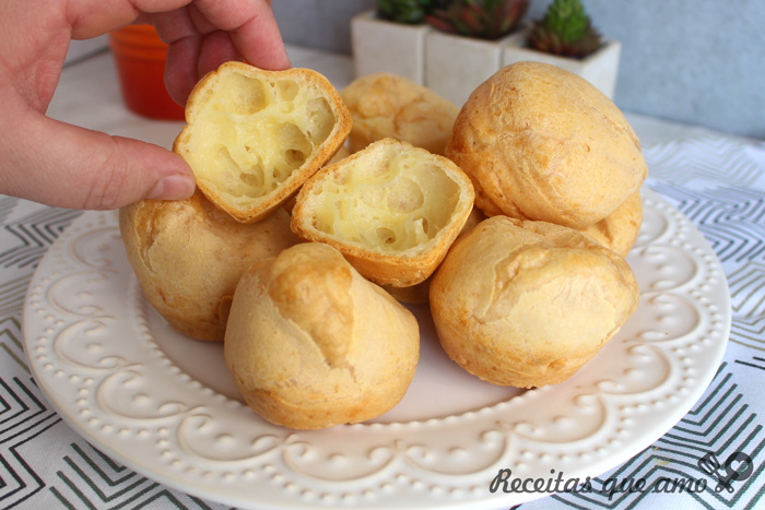 Pão de queijo de liquidificador